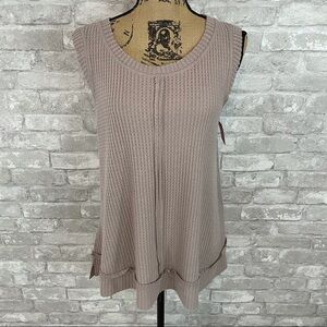 Xhilaration Thermal Knit Sleepwear Tank Top